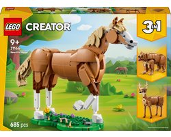 foto van LEGO® Creator 3in1 Prachtig Paard, Dierenbouwset - 31166