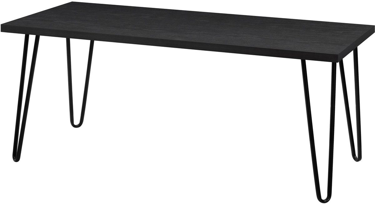 Owen-Salontafel - Zwart Eikenlook