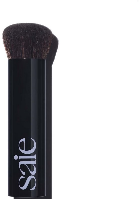 Foto: Saie the base brush multifunctionele make upkwast voor foundation cr me vloeibare formules vegan diervriendelijk