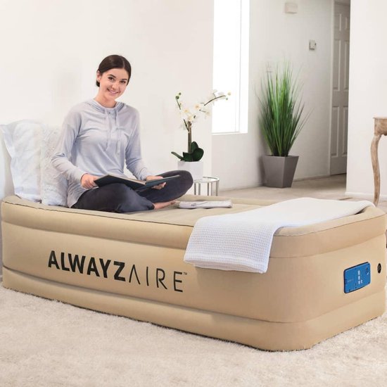 Bestway Luchtbed eenpersoons AlwayzAire Comfort Choice Fortech 69035