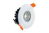 Integral LED - Inbouwspot - 6 watt - 2200K-3000K - Dimtone - 450 lumen - 38° lichthoek - IP65 - MAT WIT