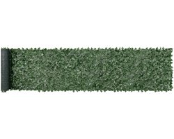Ivy Privacy Fence, 1 X 5 m, Met Gaasrug En Versterkte Verbinding, Ideaal Voor Buitendecoratie In Tuinen, Binnenplaatsen En Balkons