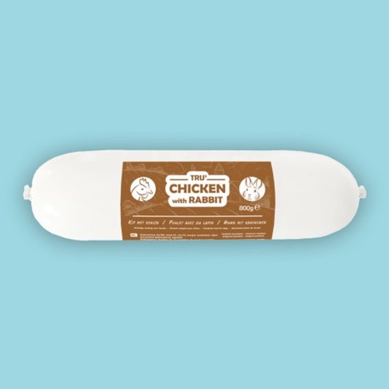 Tru’dog Sausage – Tru’ Chicken with Rabbit 800 gr | bol