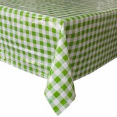 MixMamas Tafelzeil Grote Ruit - Rol - 120 cm x 11 m - Lichtgroen