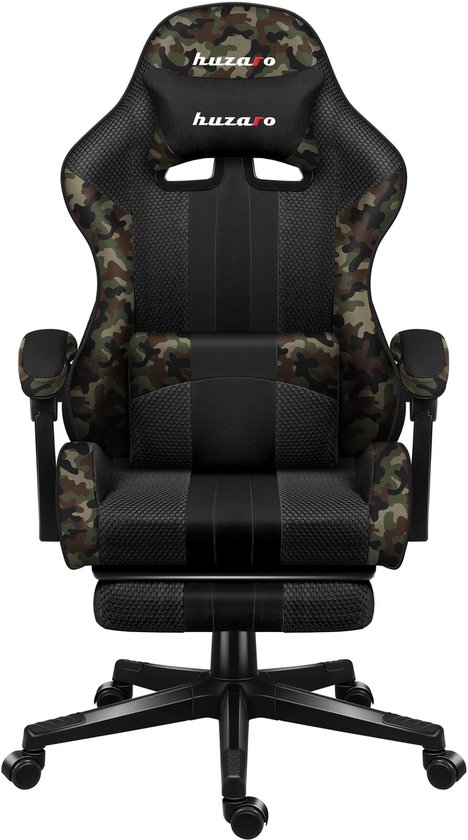Huzaro Force 4.7 Camo Mesh Gamingstoel - Huzaro - €135,99