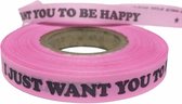 MixMamas Bonfim Lint Rol 43 m - I just want you to be happy - Roze