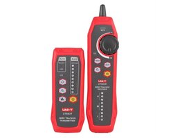 UNI-T UT683KIT kabelzoeker en kabeltester voor netwerkkabel, coax, telefoonkabel en voedingskabels door de isolatie