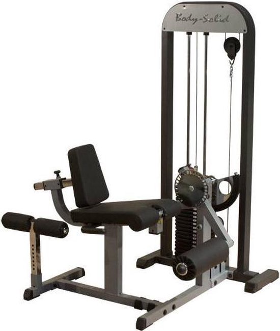 Body-Solid LEG EXTENSION & LEG CURL met 95 kg gewichtstapel