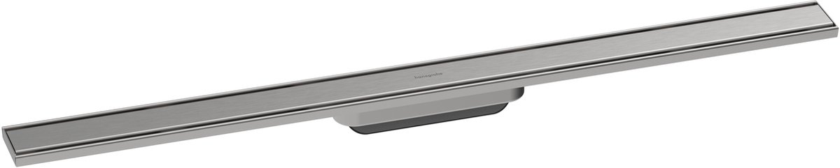 Hansgrohe RainDrain Original - Lineaire douchegoot 90 cm, met rooster, geborsteld roestvrij staal 56199800
