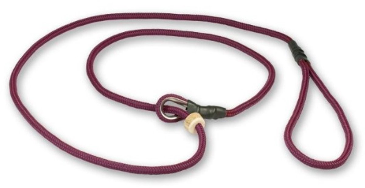 Mystique® Field trial Moxonlijn 6mm 150cm Bordeaux