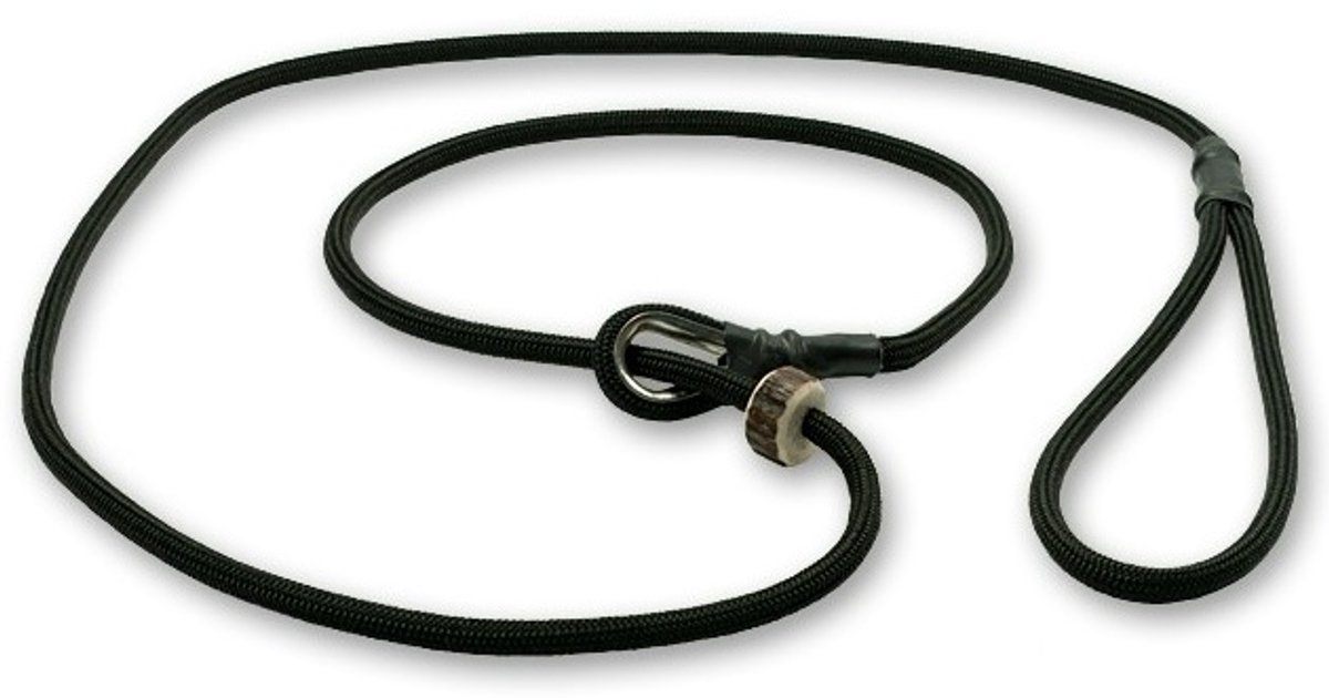 Mystique® Field trial Moxonlijn 6mm 150cm Zwart