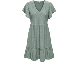 ONLY - ONLSANDRA S/S V-NECK DRESS JRS NOOS - Dames - Maxi jurken