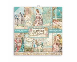 Stamperia - Sleeping Beauty 8x8 Inch Paper Pack (SBBS38)