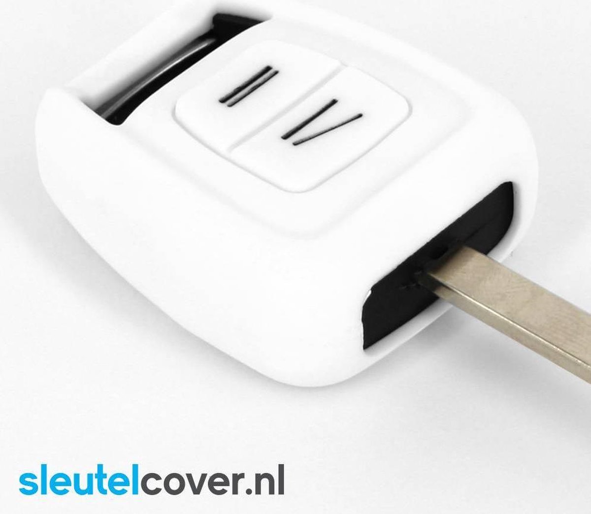 Autosleutel hoesje - TPU Sleutelhoesje - Sleutelcover - Autosleutelhoes - Geschikt voor Opel - goud - A3