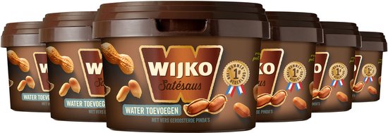 Wijko - Satésaus - Geconcentreerd - 6x 540gr