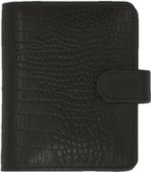 1401-Cj Mini 2021-2022 organizer crocoprint bruin - leer