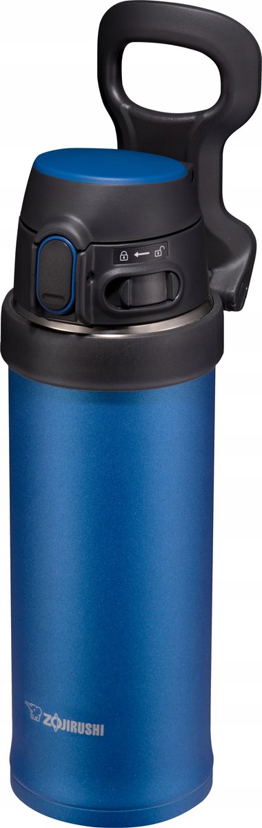 Zojirushi SM-QAF48-AK - Thermosfles - 480ml - Kobalt Blauw - Flip-and-Go Handvat