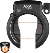 AXA Defender – ART 2 sterren keurmerk - Frameslot - Met plug-in mogelijkheid - Zwart