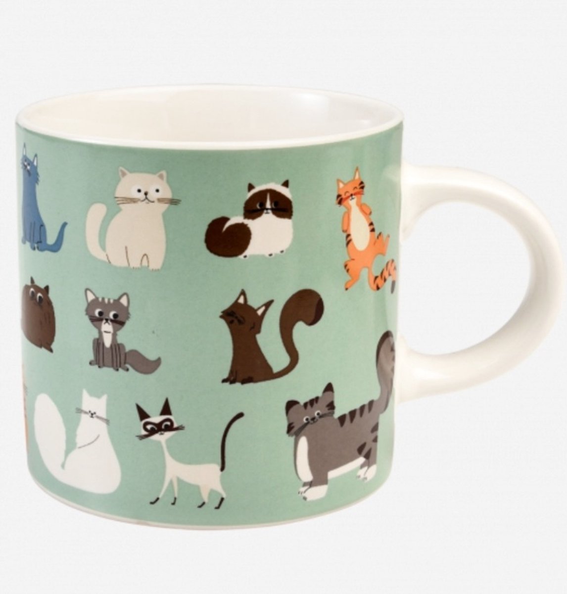 Katdootje - Beker - vol katten