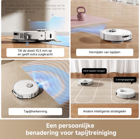 Dreame Matrix10 Ultra White – Robotstofzuiger én dweil met automatische dweilwissel