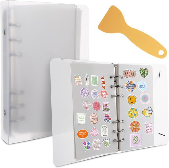 Sticker-opbergboek, stickeropbergboek voor plakboeken