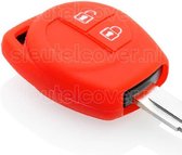 Autosleutel Hoesje geschikt voor Suzuki - SleutelCover - Silicone Autosleutel Cover - Sleutelhoesje Rood