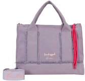 Fritzi aus Preußen Sac à main Sac à épaule bandoulière Tote Bag Limited Washed Denim Shopper Washed Purple Pourpre