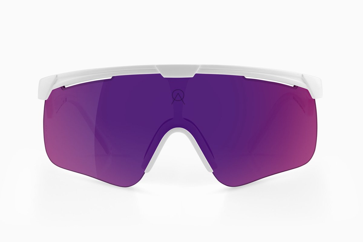 Fietsbril Alba Optics - DELTA WHITE VZUM PLASMA LEI