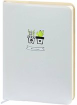 Kalpa D6066-3 A6 Agenda-Notebook Blossom 17 x 12 cm Soft White 226 p