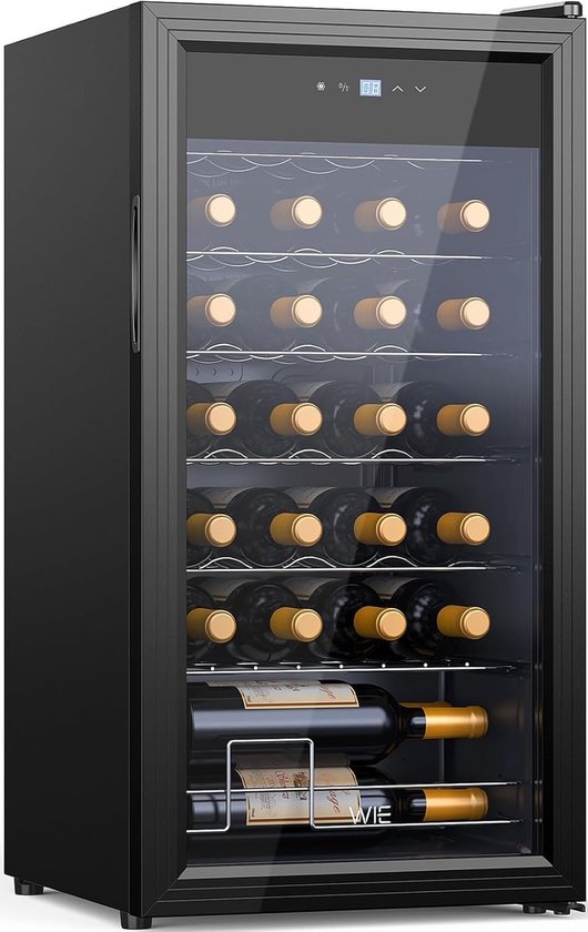 Wijnkoelkast Wijnklimaatkast Zwart Wijnkoeler - Wijnkoelkast - €669,95