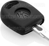 Volkswagen SleutelCover - Zwart / Silicone sleutelhoesje / beschermhoesje autosleutel