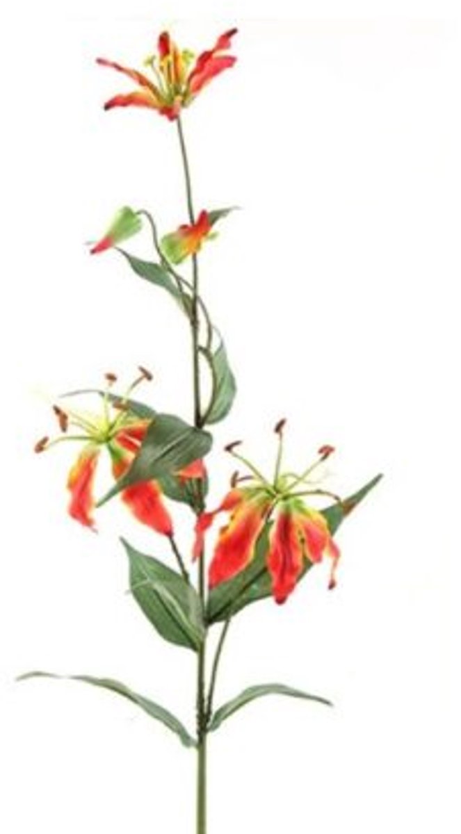 Countryfield Kunstbloem Gloriosa oranje