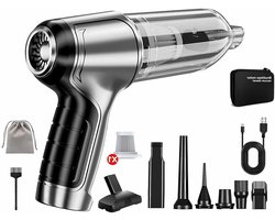 Handstofzuiger - 120 W, 12000 Pa, Draadloos - Air Duster Keyboard Cleaner