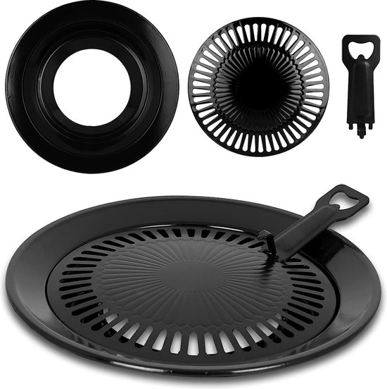SMH LINE® Draagbaar Camping kooktoestel - Incl. Grillplaat en 8x Gasflessen van SMH LINE® — afbeelding 3