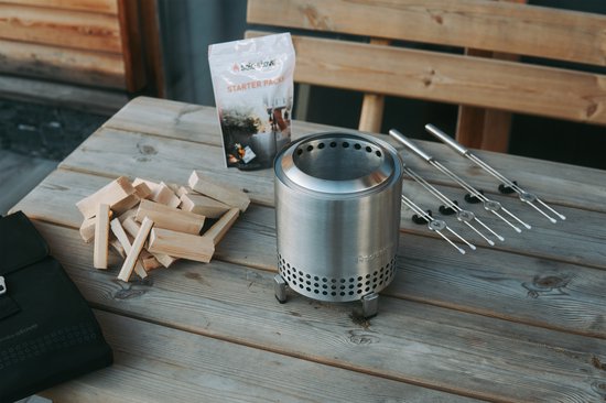Solo Stove Mesa Vuurkorf voor op tafel Starter-Set | Incl