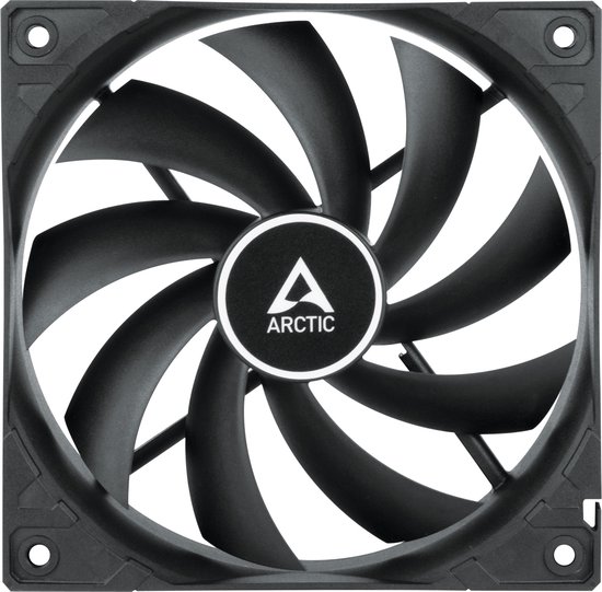 Arctic F12 PWM PST, 120mm, Zwart