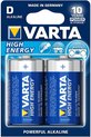 Battery Varta LR20 D 1,5 V 16500 mAh High Energy