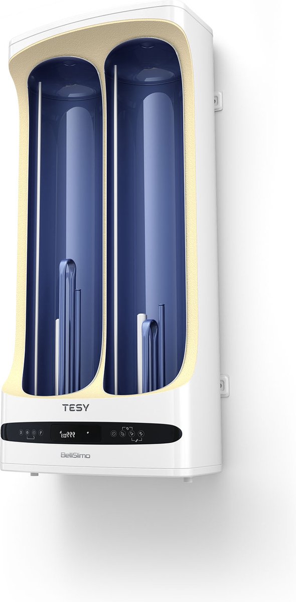 Tesy design boiler 80 liter met horizontale en verticale montage BelliSlimo 100 Dry