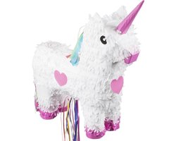 Eenhoorn Trek Pinata - Wit