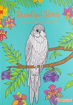 Squiggle - Kleurboek voor volwassen - Het vogel kleurboek - Kleurboek voor volwassenen - Kleurpotloden - Stiften - Kleurboek voor volwassenen bloemen - Adult colouring book