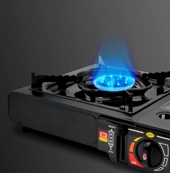 Draagbare Gasfornuis/ Camping Kookstel/ Inclusief 4 Gasflessen/Gas Stove/ Gasfornuis — afbeelding 3