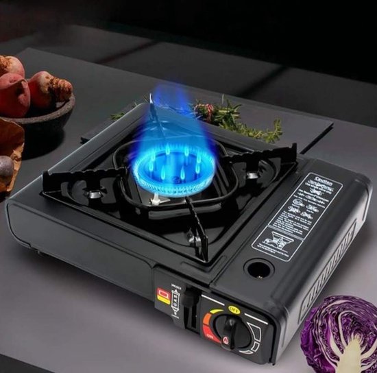 Draagbare Gasfornuis/ Camping Kookstel/ Inclusief 4 Gasflessen/Gas Stove/ Gasfornuis — afbeelding 4