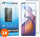 Mobigear Screenprotector geschikt voor Motorola Edge 30 Fusion Glazen | Mobigear Premium Screenprotector - Case Friendly - Zwart (2-Pack)