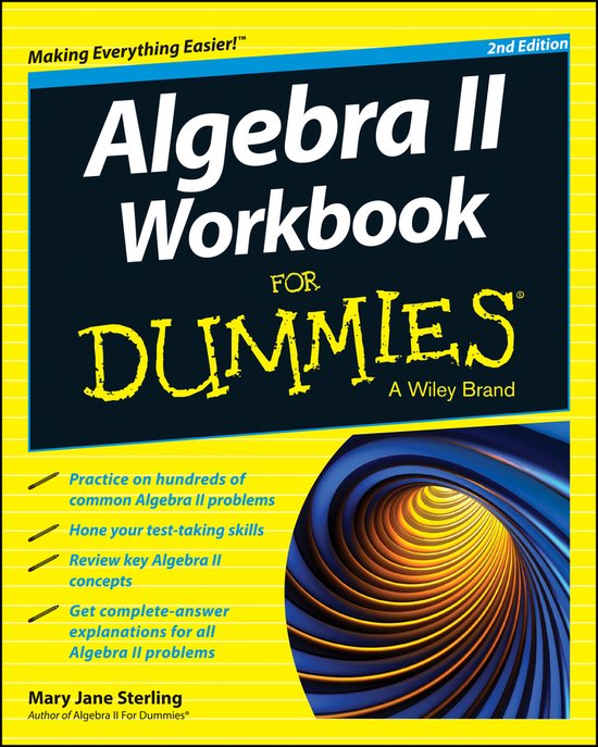 Algebra II Wrkbk For Dummies 2nd Edi - cover