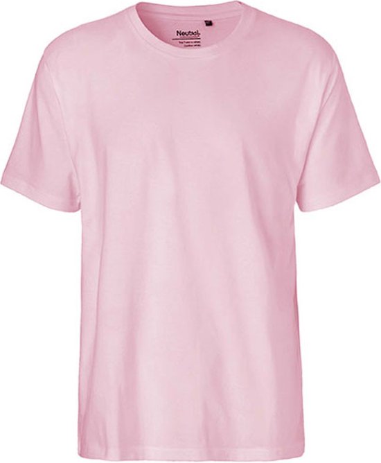 Fairtrade Men's Classic T-Shirt met korte mouwen Light Pink - 3XL