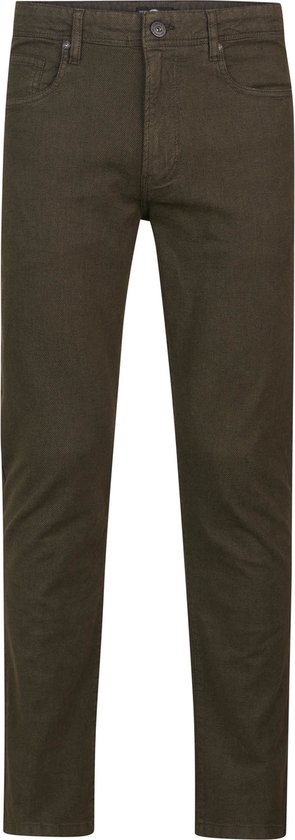 Petrol Industries - Pantalon slim coloré pour homme Hettinger - Vert - Taille 33