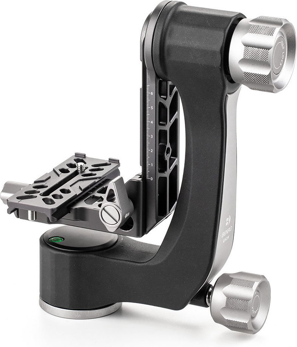 Benro GH2N statiefkop Grijs, Zilver 3/8 Kompasbeugel"