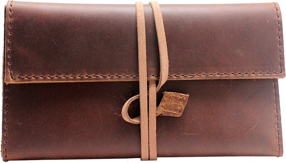 Goedkoopste BOTC Shag etui - Tabak Hoesje - shagetui - Tabacco Pouch - Sigarettendoosje - Sigaretten Case - Bruin