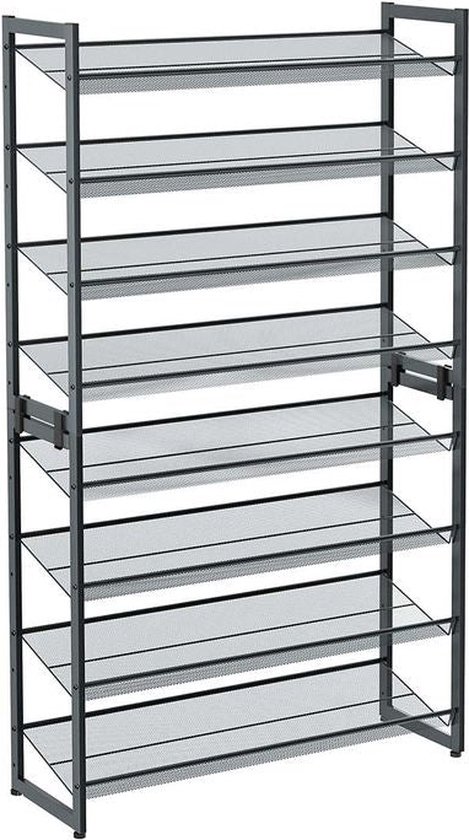 DECOBELLA Schoenenafdruipbak, grijs, schoenenrek, voor vuile schoenen, afdruipbak, 70 x 35 x 3 cm, plastic bak, plat (2 DECOBELLA Schoenenafdruipbak, grijs, schoenenrek, voor vuile schoenen, afdruipbak, 70 x 35 x 3 cm, plastic bak, plat (2