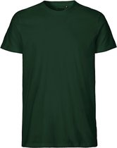 Fairtrade Men´s Fit T-Shirt met ronde hals Bottle Green - 3XL